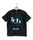 スタジオジブリスタジオジブリ）の古着「半袖カットソー」｜ブラック