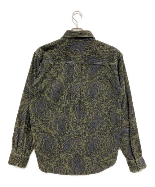 CarHartt（カーハート）CarHartt (カーハート) L/S FLINT SHIRT グリーン×ブルー サイズ:Sの古着・服飾アイテム