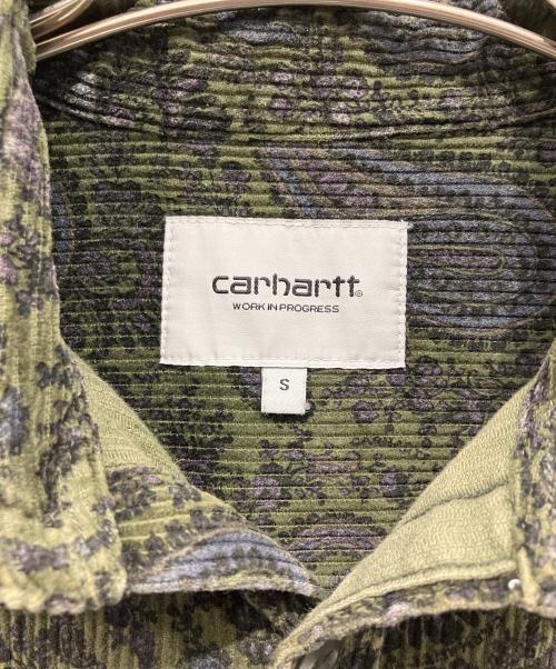 CarHartt（カーハート）CarHartt (カーハート) L/S FLINT SHIRT グリーン×ブルー サイズ:Sの古着・服飾アイテム