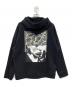 RAF SIMONS (ラフシモンズ) PUNKETTE HOODIE ブラック サイズ:M：15000円