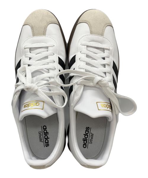 adidas（アディダス）adidas (アディダス) VL Court 2.0 ホワイト×ブラック サイズ:29.0cmの古着・服飾アイテム