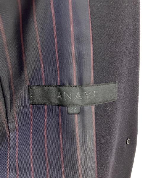 ANAYI（アナイ）ANAYI (アナイ) チェスターコート ネイビー サイズ:38の古着・服飾アイテム