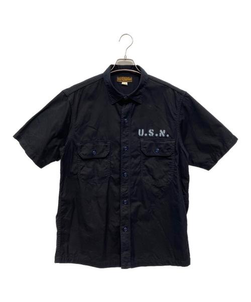 freewheelers（フリーホイーラーズ）freewheelers (フリーホイーラーズ) 半袖シャツ ブラック サイズ:17の古着・服飾アイテム