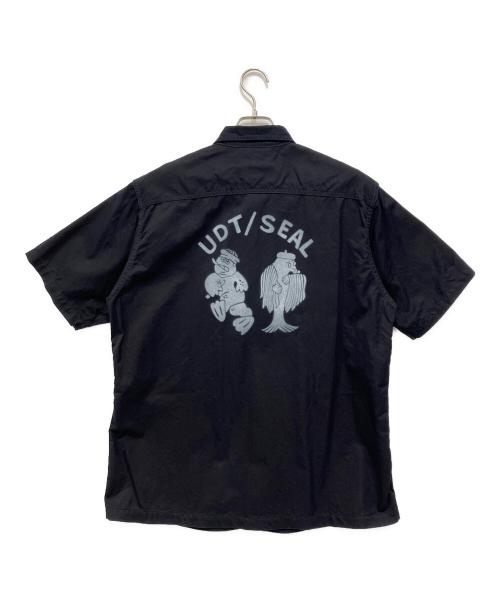 freewheelers（フリーホイーラーズ）freewheelers (フリーホイーラーズ) 半袖シャツ ブラック サイズ:17の古着・服飾アイテム