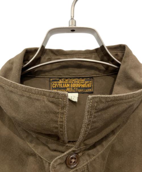 freewheelers（フリーホイーラーズ）freewheelers (フリーホイーラーズ) ワークジャケット オリーブ サイズ:17 1/2の古着・服飾アイテム