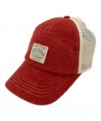 POLO COUNTRYポロカントリー）の古着「キャップ」｜レッド