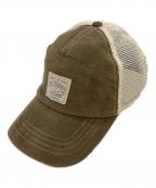 POLO COUNTRYポロカントリー）の古着「キャップ」｜オリーブ