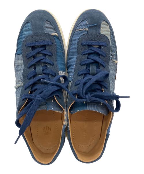 KUON（クオン）KUON (クオン) FOOT INDUSTRY (フットインダストリー) ジャーマントレーナー ブルー サイズ:44の古着・服飾アイテム