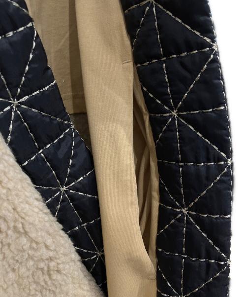 KENZO（ケンゾー）KENZO (ケンゾー) ARCHIVE LOGO KIMONO ベージュ×ブラック サイズ:Mの古着・服飾アイテム