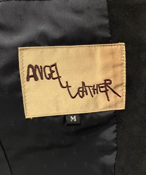 ANGEL LEATHER（エンジェルレザー）ANGEL LEATHER (エンジェルレザー) レザージャケット ブラック サイズ:Mの古着・服飾アイテム