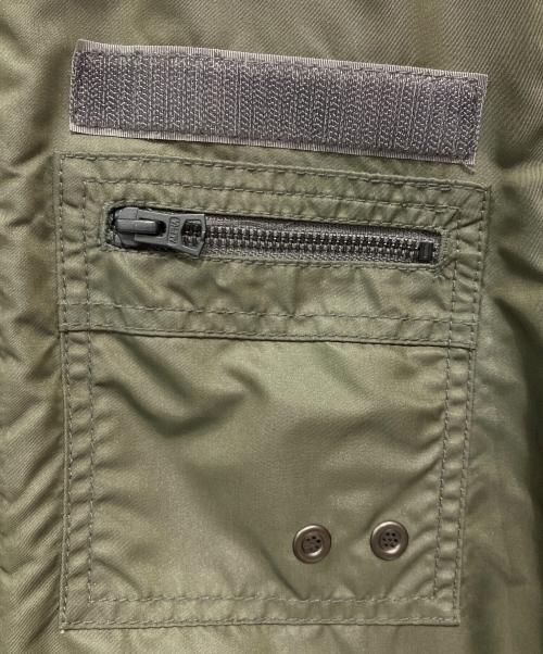 ALPHA（アルファ）ALPHA (アルファ) MA-1ジャケット グリーン サイズ:Mの古着・服飾アイテム