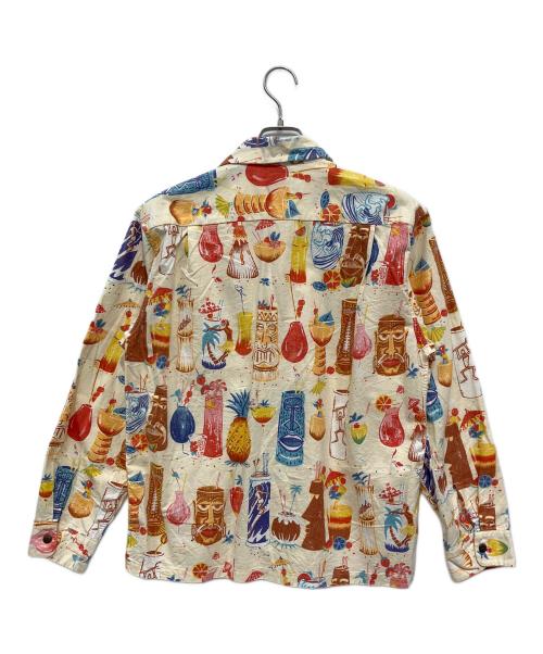 JOHN SEVERSON（ジョン セバーソン）JOHN SEVERSON (ジョン セバーソン) 長袖シャツ ベージュ サイズ:Mの古着・服飾アイテム