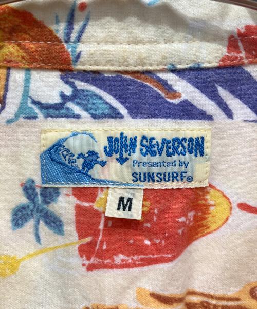 JOHN SEVERSON（ジョン セバーソン）JOHN SEVERSON (ジョン セバーソン) 長袖シャツ ベージュ サイズ:Mの古着・服飾アイテム