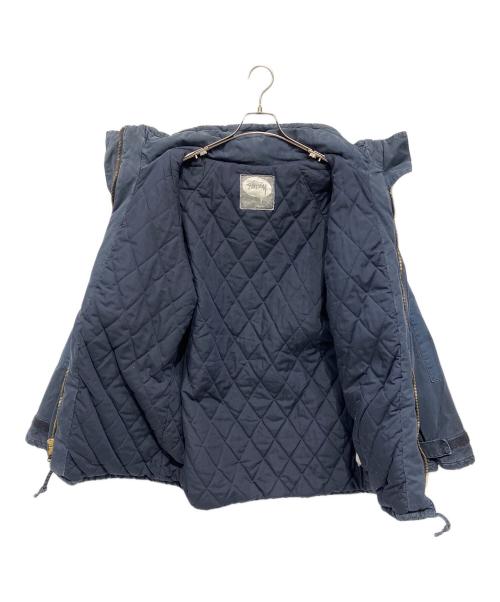 stussy（ステューシー）stussy (ステューシー) モッズコート ネイビー サイズ:Mの古着・服飾アイテム