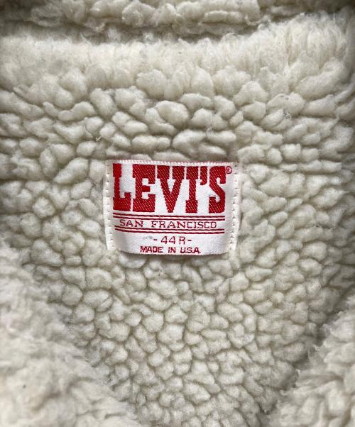 LEVI'S（リーバイス）LEVI'S (リーバイス) ボアデニムジャケット インディゴ サイズ:44Rの古着・服飾アイテム