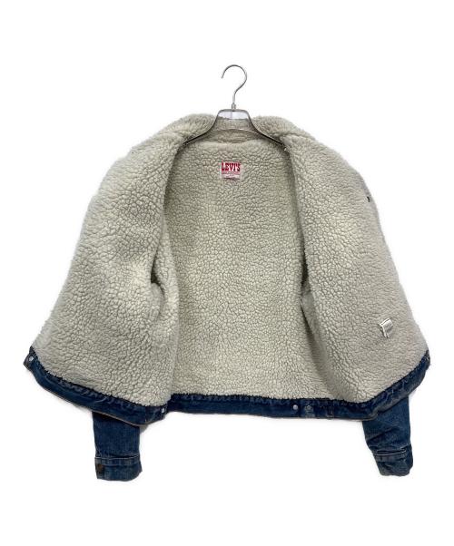 LEVI'S（リーバイス）LEVI'S (リーバイス) ボアデニムジャケット インディゴ サイズ:44Rの古着・服飾アイテム