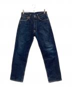 EVISUエヴィス）の古着「カモメプリントデニムパンツ」｜インディゴ