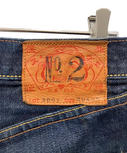 EVISU（エヴィス）EVISU (エヴィス) カモメプリントデニムパンツ インディゴ サイズ:30/35の古着・服飾アイテム