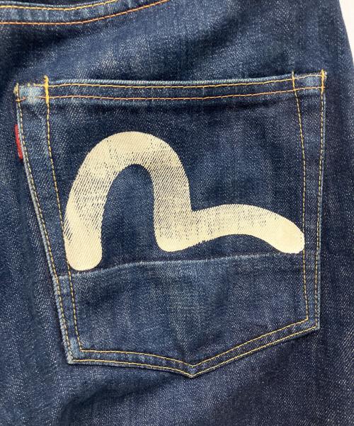 EVISU（エヴィス）EVISU (エヴィス) カモメプリントデニムパンツ インディゴ サイズ:30/35の古着・服飾アイテム