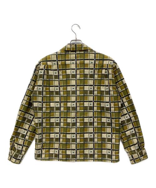 TENDERLOIN（テンダーロイン）TENDERLOIN (テンダーロイン) フランネルシャツ グリーン サイズ:Mの古着・服飾アイテム