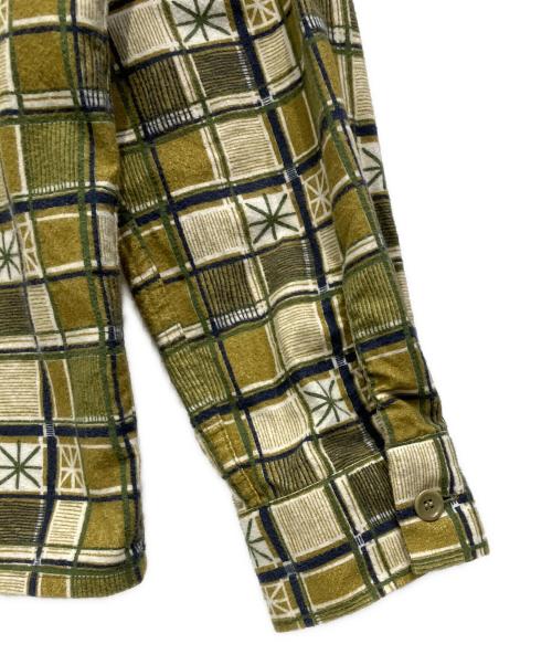 TENDERLOIN（テンダーロイン）TENDERLOIN (テンダーロイン) フランネルシャツ グリーン サイズ:Mの古着・服飾アイテム