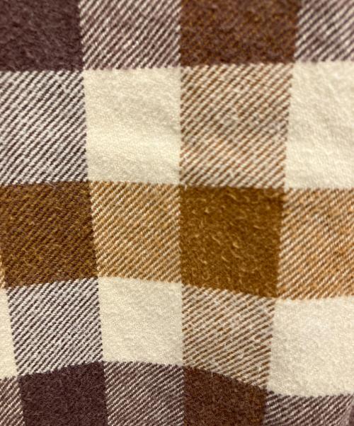 TENDERLOIN（テンダーロイン）TENDERLOIN (テンダーロイン) ネルシャツ ベージュ×ブラウン サイズ:Mの古着・服飾アイテム