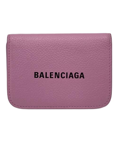 BALENCIAGA（バレンシアガ）BALENCIAGA (バレンシアガ) コンパクトウォレット ピンクの古着・服飾アイテム