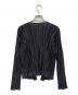 PLEATS PLEASE (プリーツプリーズ) プリーツカーディガン ブラック サイズ:3：18000円