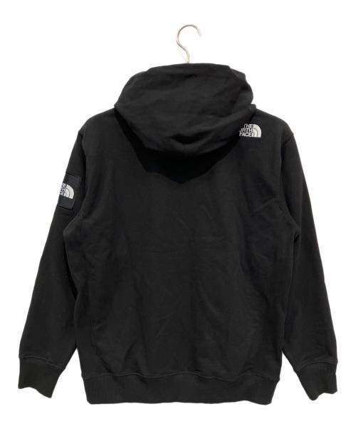 THE NORTH FACE（ザ ノース フェイス）THE NORTH FACE (ザ ノース フェイス) スクエアロゴフルジップパーカー ブラック サイズ:Mの古着・服飾アイテム