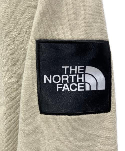 THE NORTH FACE（ザ ノース フェイス）THE NORTH FACE (ザ ノース フェイス) スクエアロゴフルジップパーカー ベージュ サイズ:Mの古着・服飾アイテム