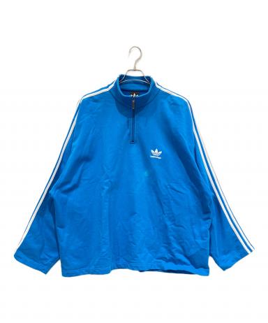 BALENCIAGA FLAGS ハーフジップスウェット 水色 1087000804585533_01_9146w.jpeg