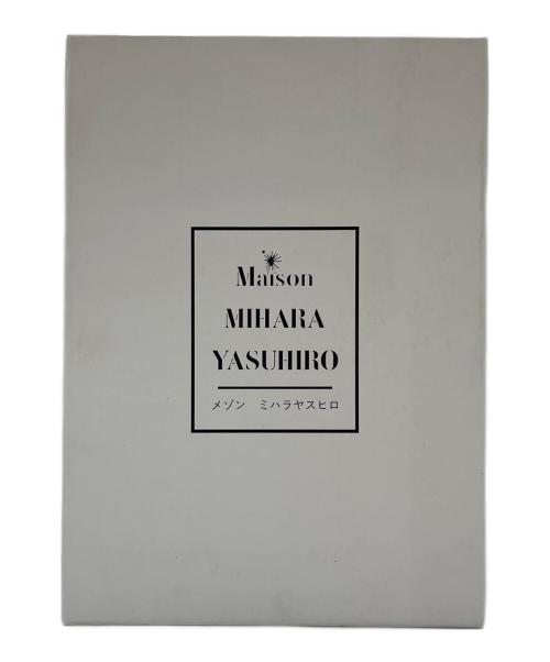 Maison MIHARA YASUHIRO（メゾン ミハラ ヤスヒロ）Maison MIHARA YASUHIRO (メゾン ミハラ ヤスヒロ) スニーカー ブラック×アイボリー サイズ:42の古着・服飾アイテム