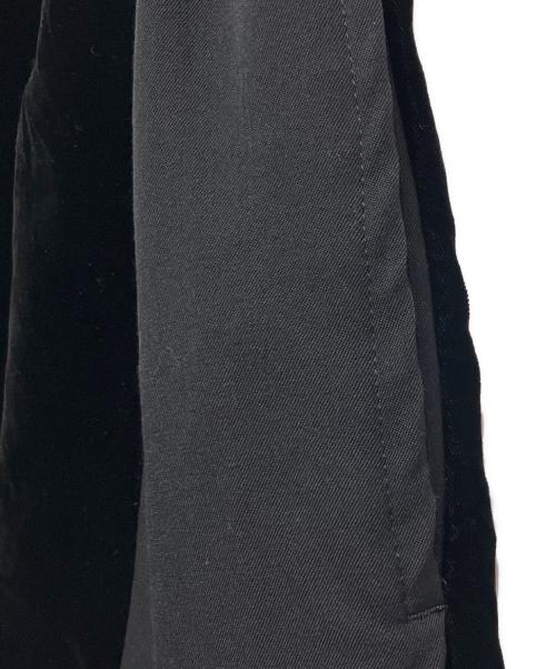 BLACK COMME des GARCONS（ブラックコムデギャルソン）BLACK COMME des GARCONS (ブラックコムデギャルソン) パッチワークワイドパンツ ブラック サイズ:Sの古着・服飾アイテム