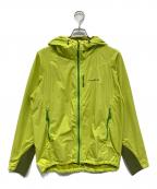 mont-bellモンベル）の古着「ライトシェルパーカ」｜ネオンイエロー