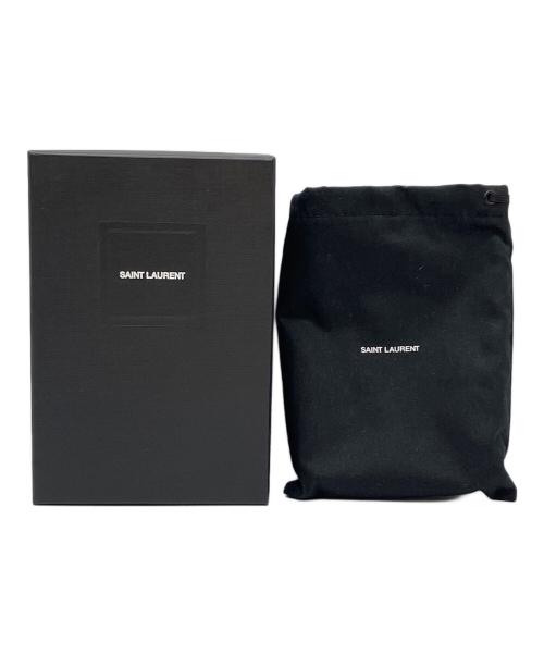 Saint Laurent Paris（サンローランパリ）Saint Laurent Paris (サンローランパリ) 2つ折り財布 ブラックの古着・服飾アイテム