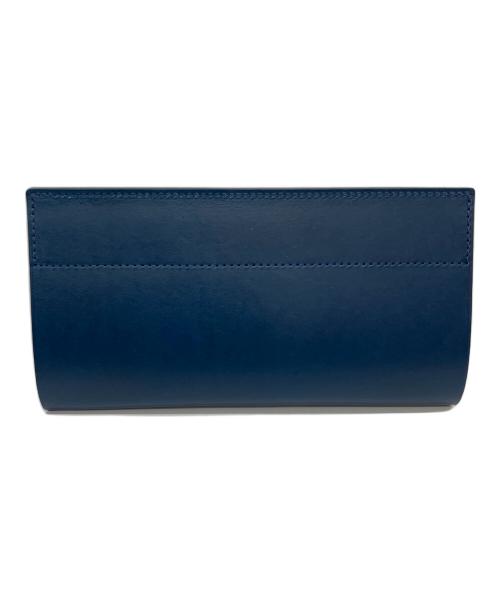 M+（エムピウ）M+ (エムピウ) FERMA WALLET-long ネイビーの古着・服飾アイテム