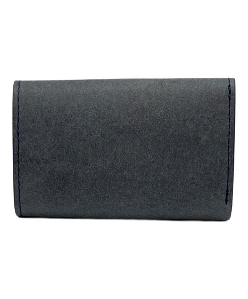 M+（エムピウ）M+ (エムピウ) 3つ折り財布 グレーの古着・服飾アイテム