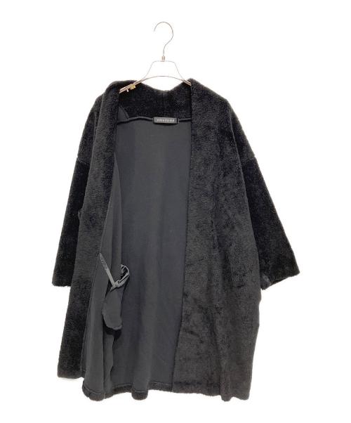 mizuiro-ind（ミズイロインド）mizuiro-ind (ミズイロインド) ガウンコート ブラック サイズ:Freeの古着・服飾アイテム