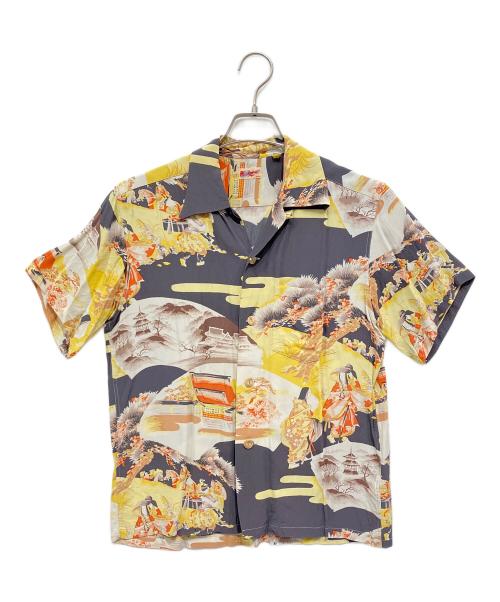 Sun Surf（サンサーフ）Sun Surf (サンサーフ) アロハシャツ ブラック サイズ:Sの古着・服飾アイテム