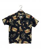 Schottショット）の古着「アロハシャツ」｜ブラック