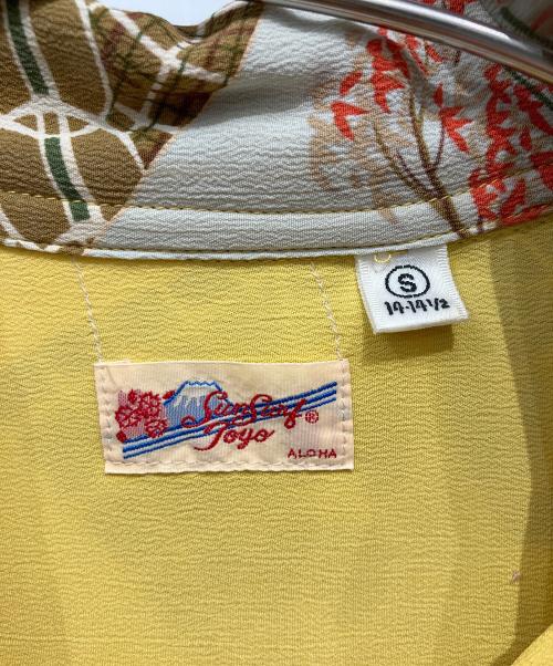 Sun Surf（サンサーフ）Sun Surf (サンサーフ) アロハシャツ イエロー サイズ:Sの古着・服飾アイテム