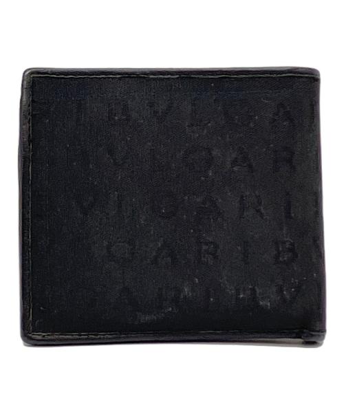BVLGARI（ブルガリ）BVLGARI (ブルガリ) 2つ折り財布 ブラックの古着・服飾アイテム
