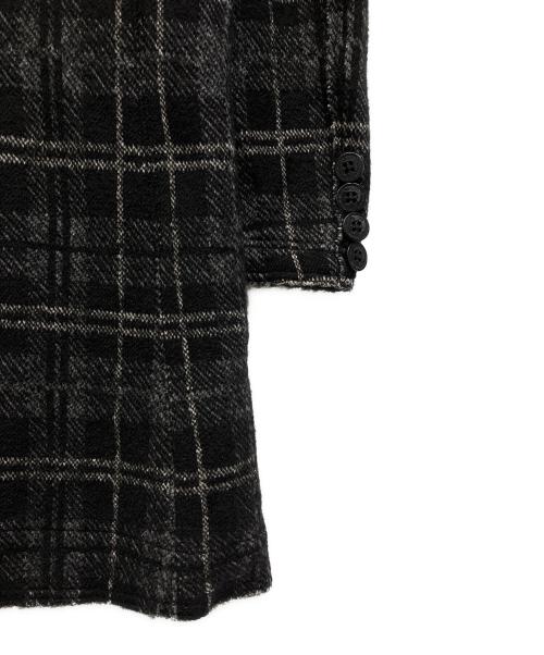 DIESEL（ディーゼル）DIESEL (ディーゼル) チェスターコート ブラック サイズ:Mの古着・服飾アイテム