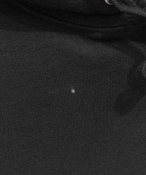 SUPREME（シュプリーム）SUPREME (シュプリーム) テキストリブフーデットスウェットシャツ ブラック サイズ:XLの古着・服飾アイテム