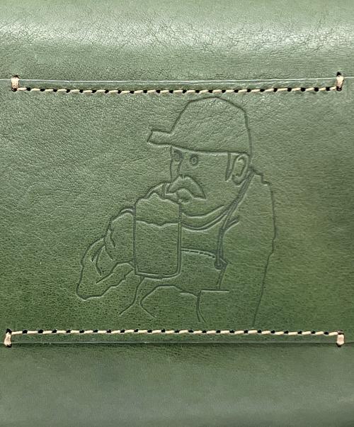 BEER BERRY（ビア ベリー）BEER BERRY (ビア ベリー) ショルダーバッグ グリーンの古着・服飾アイテム