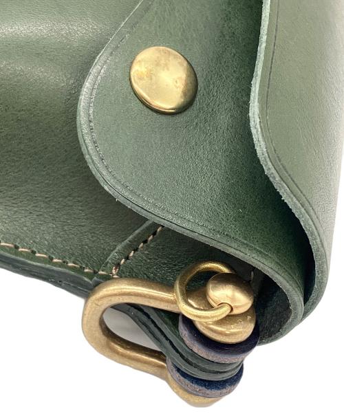 BEER BERRY（ビア ベリー）BEER BERRY (ビア ベリー) ショルダーバッグ グリーンの古着・服飾アイテム