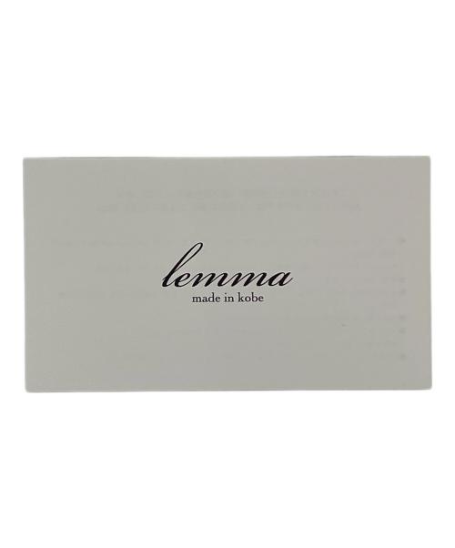 Lemma（レンマ）Lemma (レンマ) 2つ折り財布 ブラック 未使用品の古着・服飾アイテム