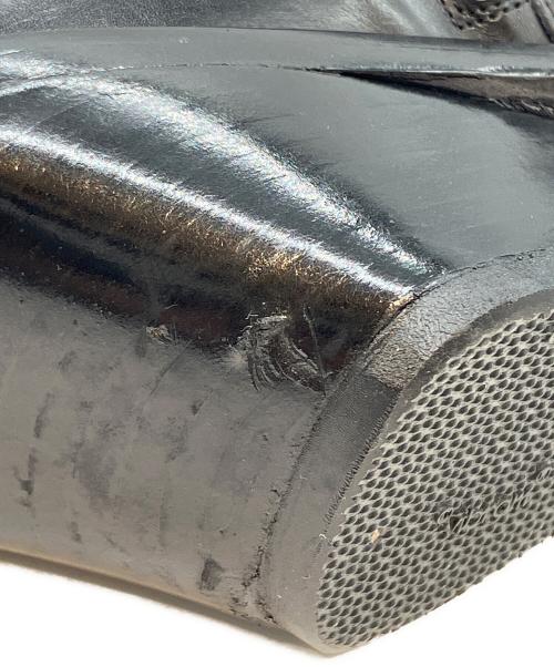 ANN DEMEULEMEESTER（アンドゥムルメステール）ANN DEMEULEMEESTER (アンドゥムルメステール) サイドジップブーツ ブラック サイズ:37 1/2の古着・服飾アイテム