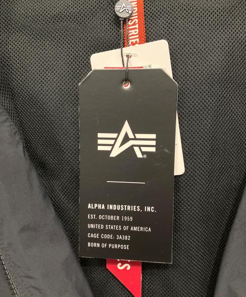 ALPHA（アルファ）ALPHA (アルファ) OSHMAN’S (オシュマンズ) ナイロンジャケット ブラック サイズ:M 未使用品の古着・服飾アイテム