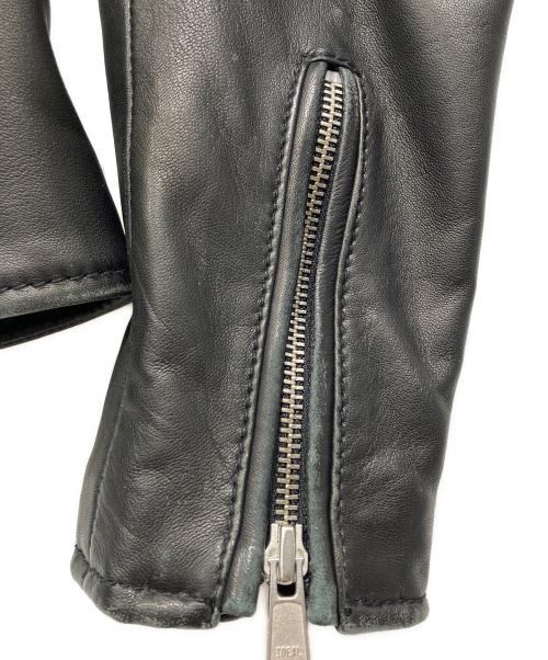 BEAUTY&YOUTH（ビューティーアンドユース）BEAUTY&YOUTH (ビューティーアンドユース) ダブルライダースジャケット ブラック サイズ:Sの古着・服飾アイテム